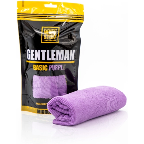 WORK STUFF GENTLEMAN BASIC PURPLE fioletowa mikrofibra bezszwowa